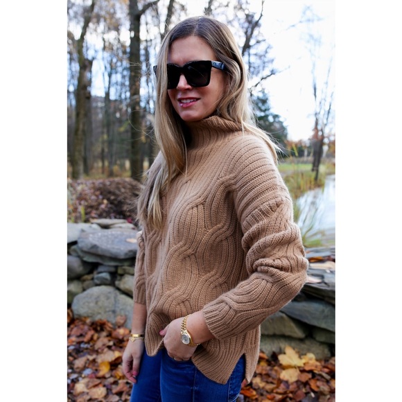 J. Crew Sweaters - J. Crew Collection Cable Knit Cashmere Sweater